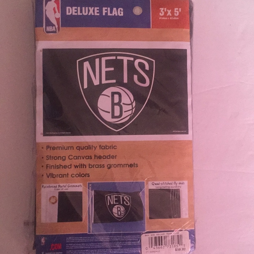 NBA Deluxe Flag 3’x5’ (91.44cm x 152.40cm)